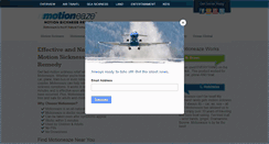Desktop Screenshot of motioneaze.com